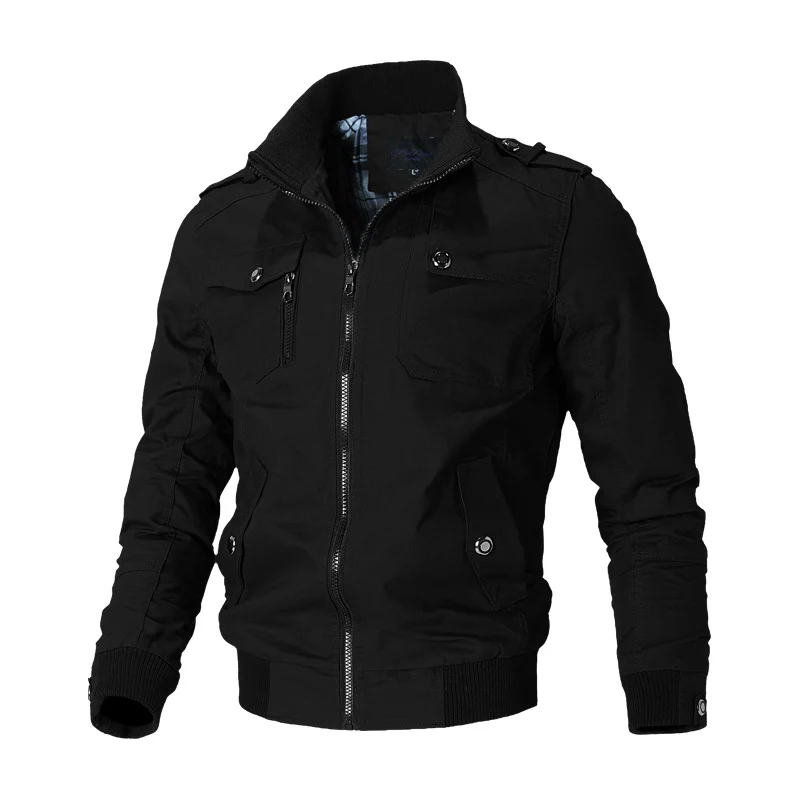 Herren modische Utility-Jacke Drune