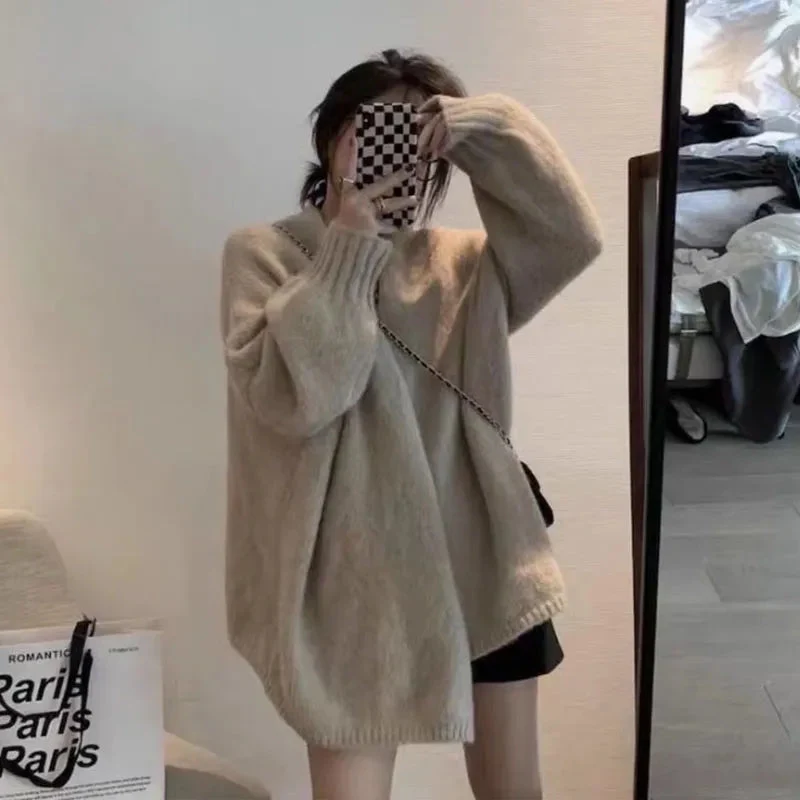 Drune | oversized Strickjacke mit Knopfverschluss