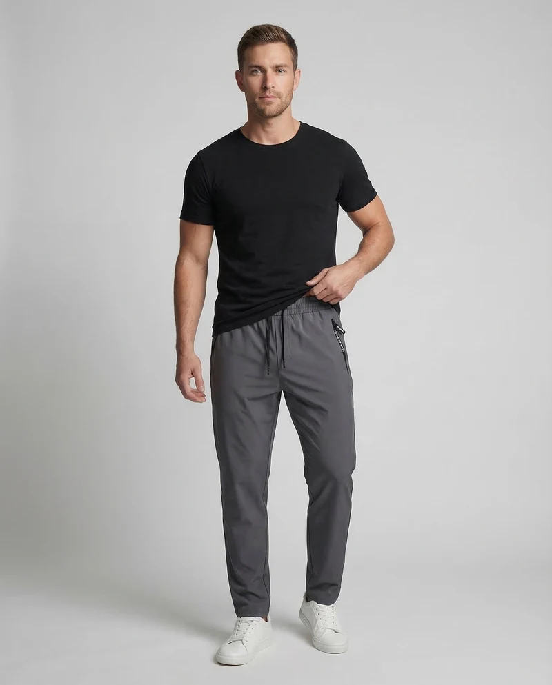 Unisex Freizeit Hose Gerade
