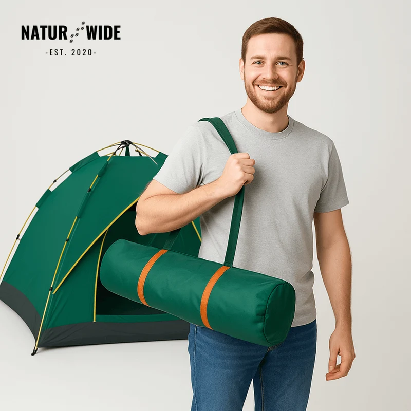 Naturwide Outdoor Tent – Automatic Setup in 3 Seconds