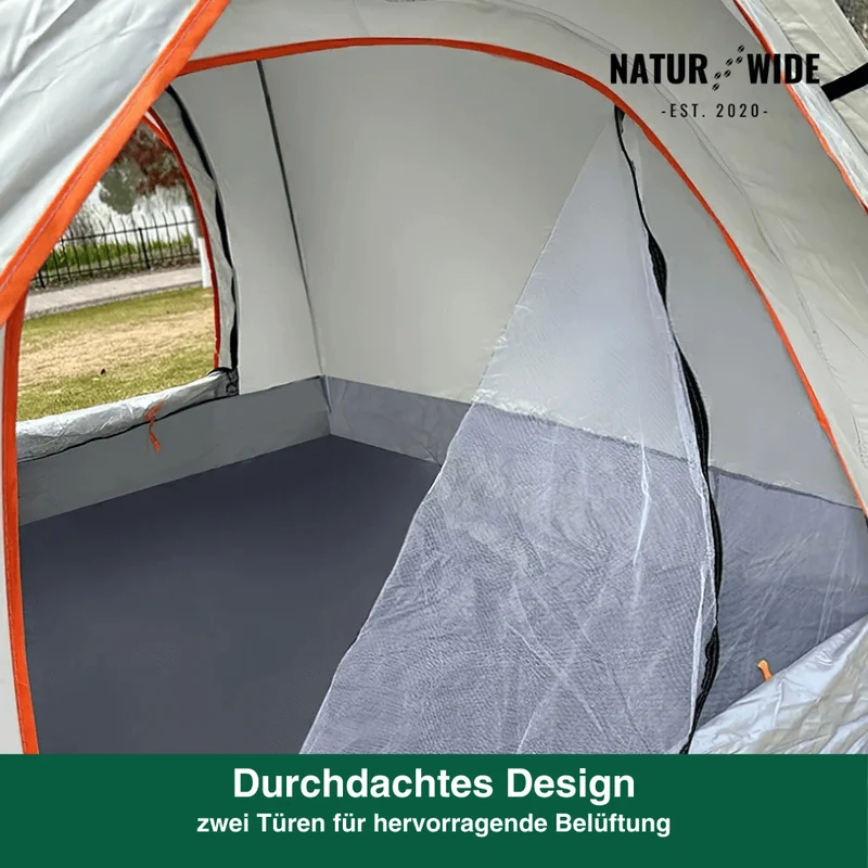 Naturwide Outdoor Tent – Automatic Setup in 3 Seconds