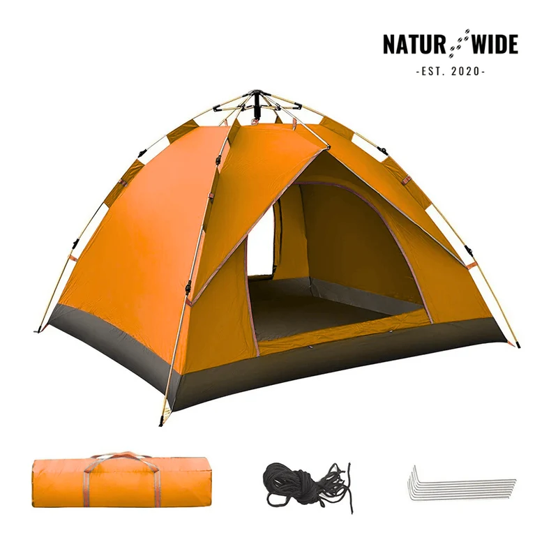 Naturwide Outdoor Tent – Automatic Setup in 3 Seconds