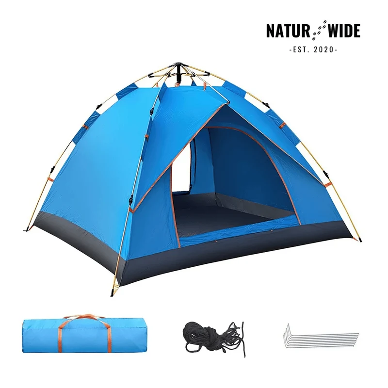 Naturwide Outdoor Tent – Automatic Setup in 3 Seconds