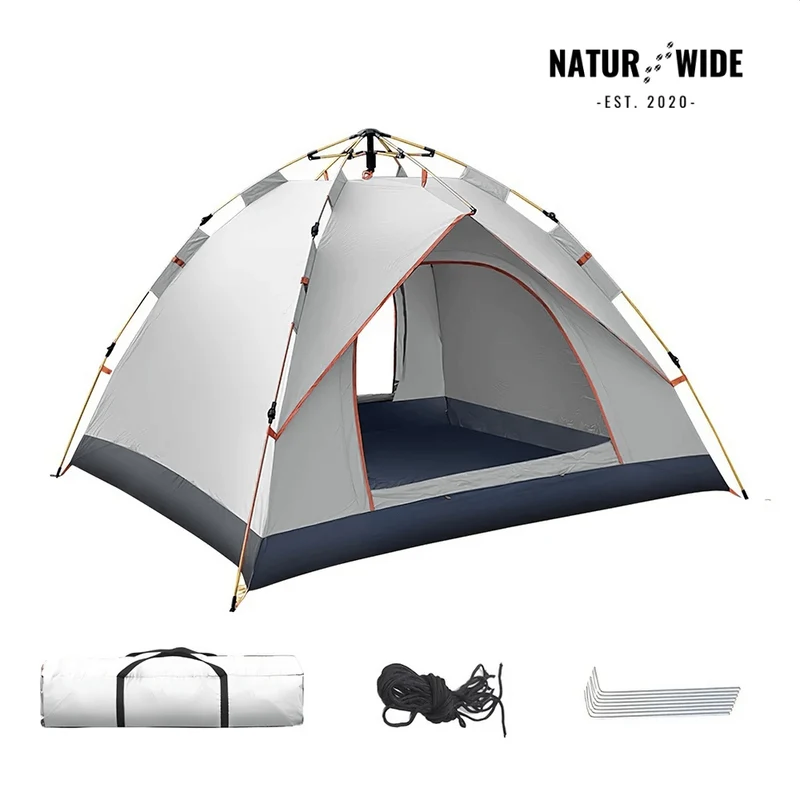 Naturwide Outdoor Tent – Automatic Setup in 3 Seconds