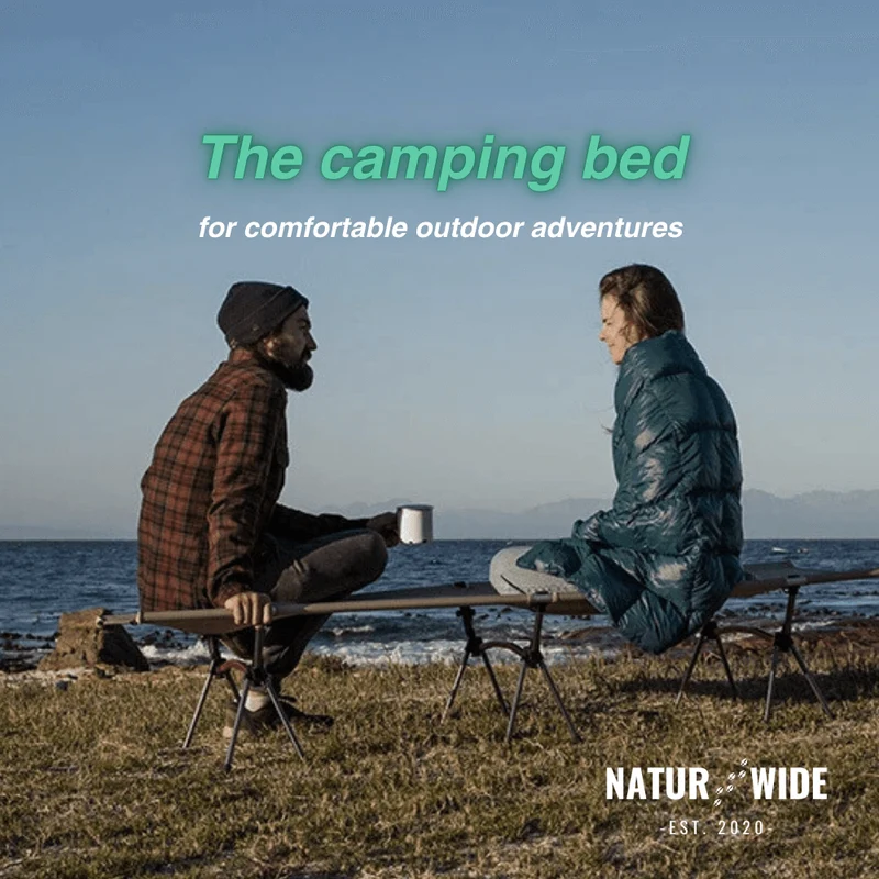 Naturwide Outdoor Camping Cot – Ultralight & Foldable