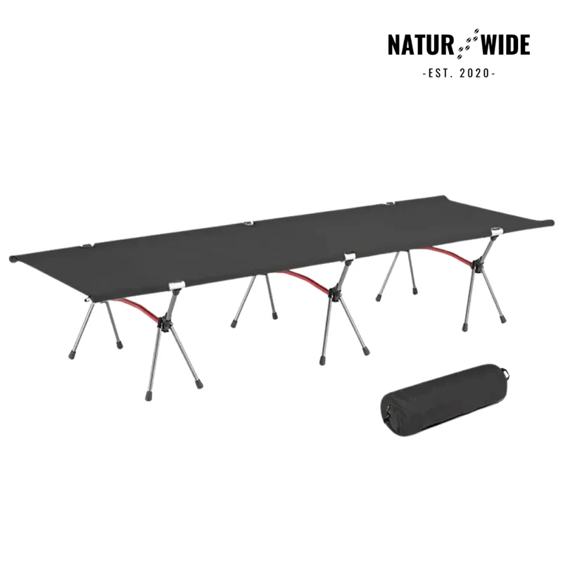 Naturwide Outdoor Camping Cot – Ultralight & Foldable