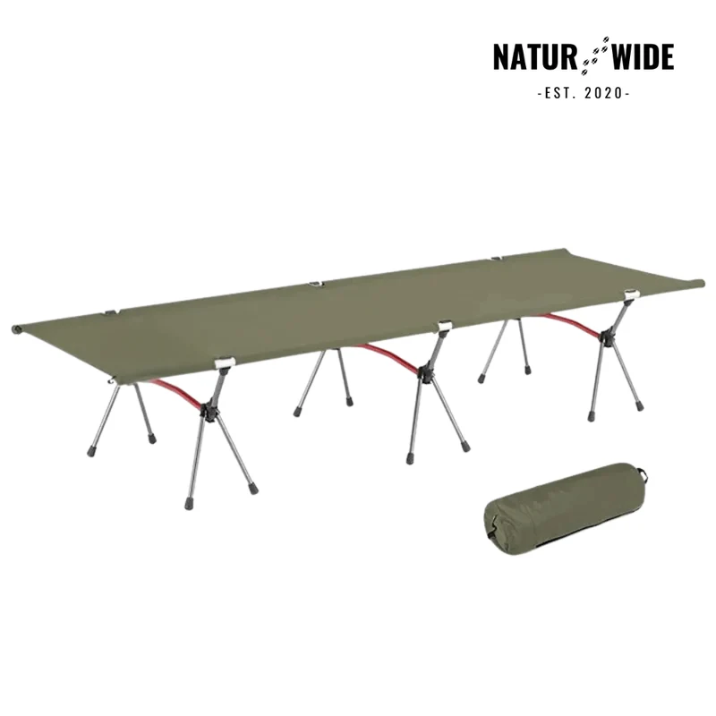 Naturwide Outdoor Camping Cot – Ultralight & Foldable