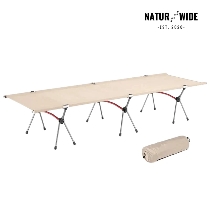 Naturwide Outdoor Camping Cot – Ultralight & Foldable