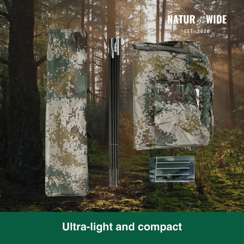 Naturwide Explorer Tent – Ultralight and Compact for 1–2 People
