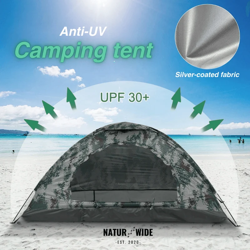 Naturwide Explorer Tent – Ultralight and Compact for 1–2 People