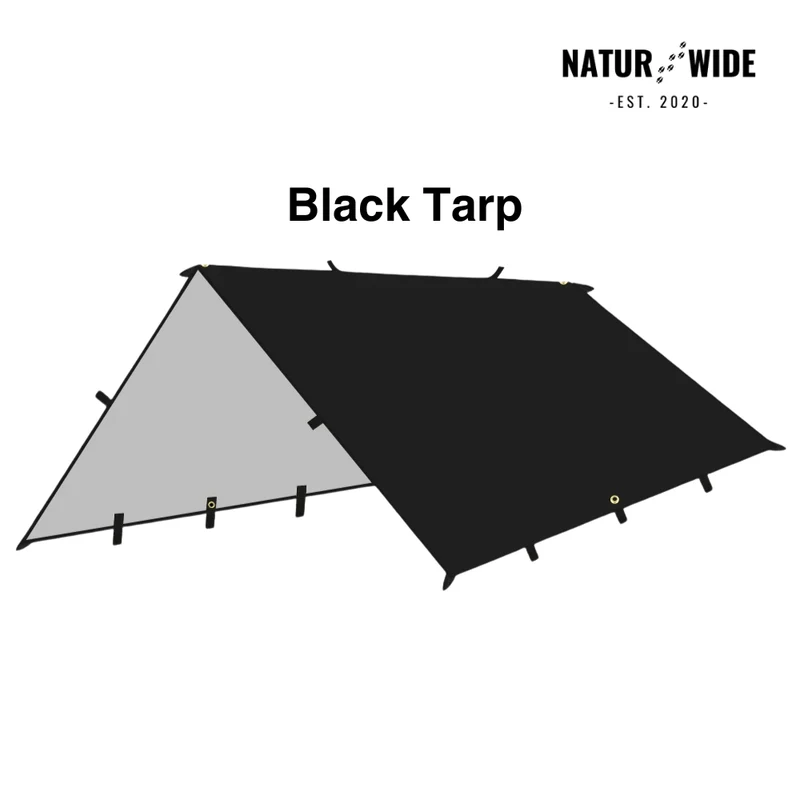 Versatile Sun and Rain Protection Tarp
