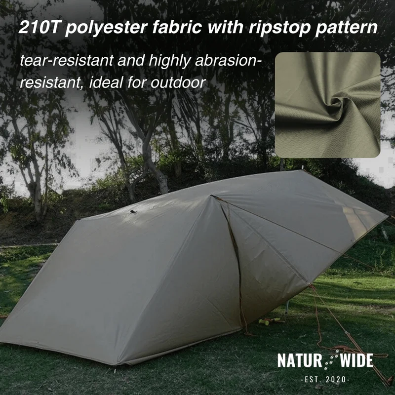 Versatile Sun and Rain Protection Tarp
