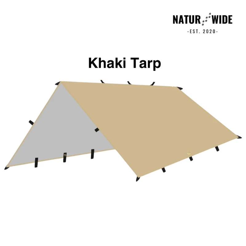 Versatile Sun and Rain Protection Tarp