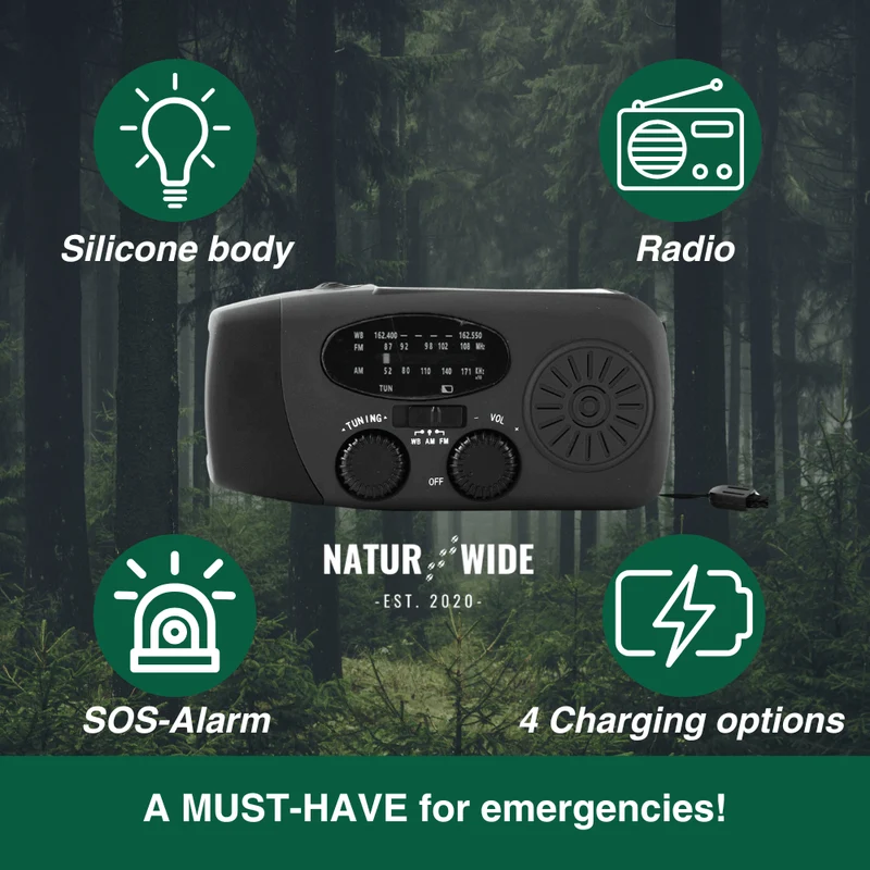 Emergency All-in-One Radio – Power and Information in Emergencies