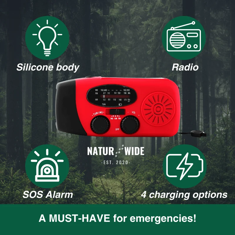 Emergency All-in-One Radio – Power and Information in Emergencies
