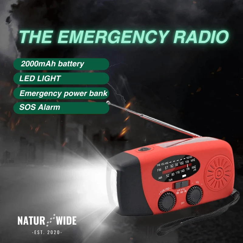 Emergency All-in-One Radio – Power and Information in Emergencies