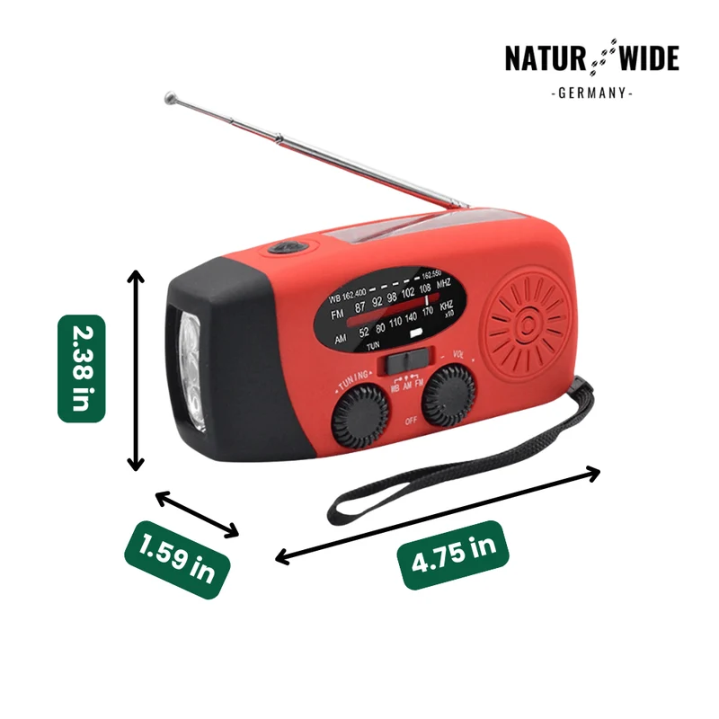 Emergency All-in-One Radio – Power and Information in Emergencies