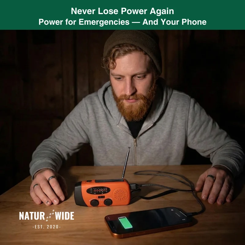 Emergency All-in-One Radio – Power and Information in Emergencies