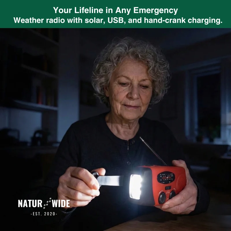 Emergency All-in-One Radio – Power and Information in Emergencies