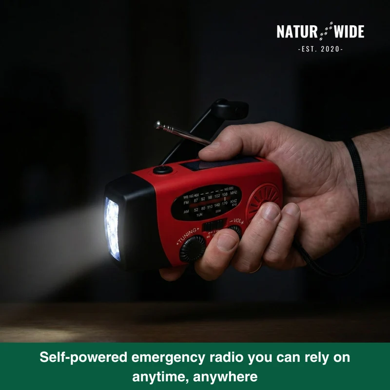 Emergency All-in-One Radio – Power and Information in Emergencies