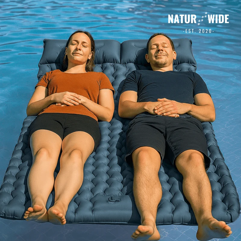 Ultralight Compact 2-in-1 Sleeping Pad – Perfect for Any Adventure for Two