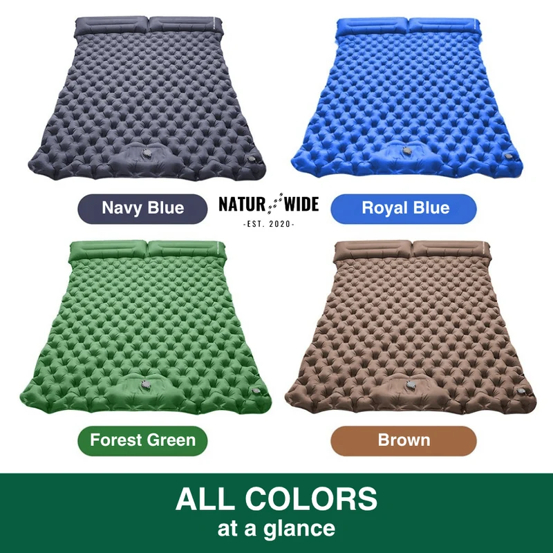 Ultralight Compact 2-in-1 Sleeping Pad – Perfect for Any Adventure for Two