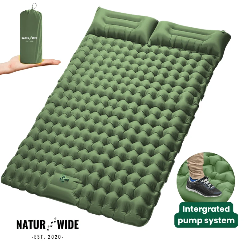 Ultralight Compact 2-in-1 Sleeping Pad – Perfect for Any Adventure for Two