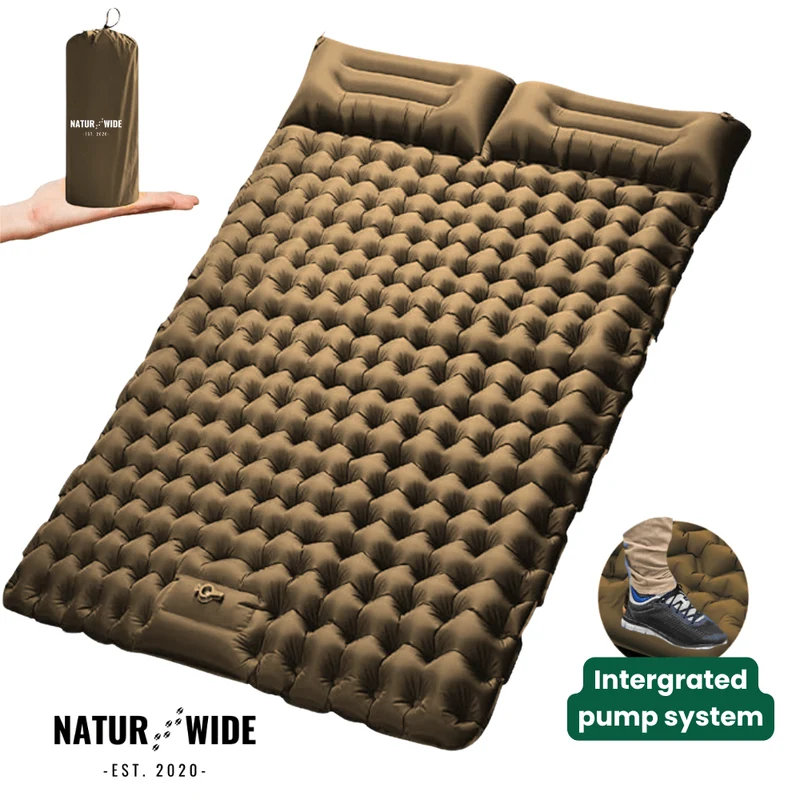 Ultralight Compact 2-in-1 Sleeping Pad – Perfect for Any Adventure for Two