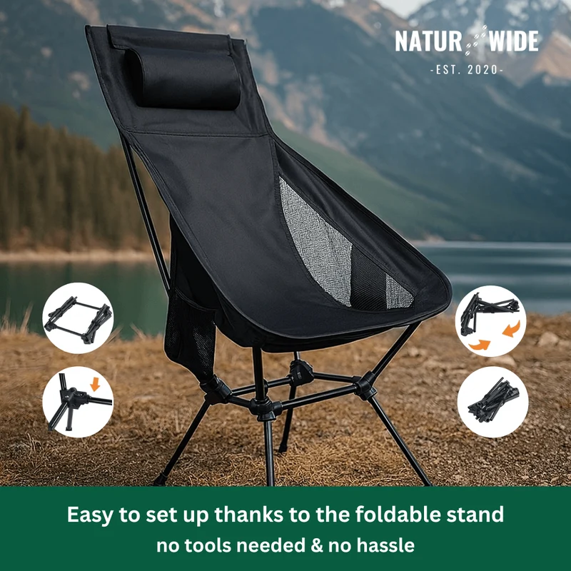 Naturwide Folding Chair – Your Comfortable Companion on the Go