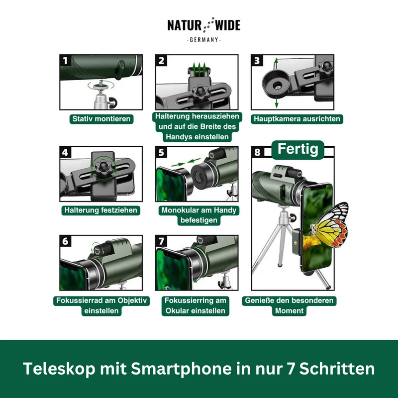 Abenteuer-Fernrohr – perfekt für Outdoor & Natur