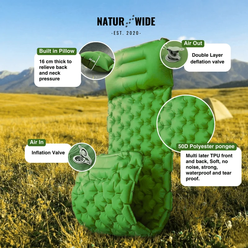 Ultralight Sleeping Pad – Ideal for Every Adventure on the Go