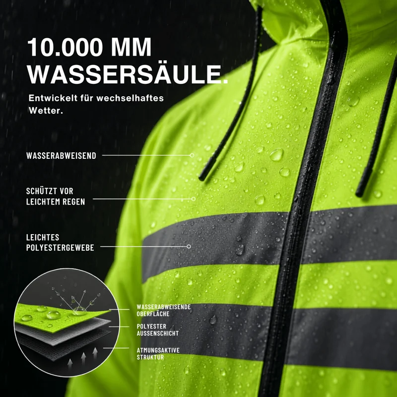 Ultraleichte Regenjacke Pro