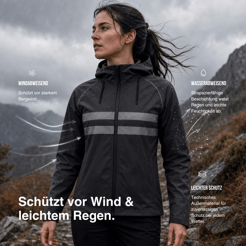 Ultraleichte Regenjacke Pro