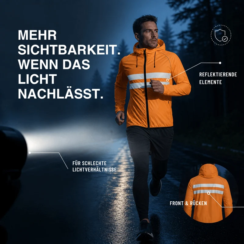Ultraleichte Regenjacke Pro