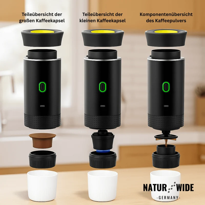 Kompakt Kaffee 3 in 1 - perfekt für unterwegs