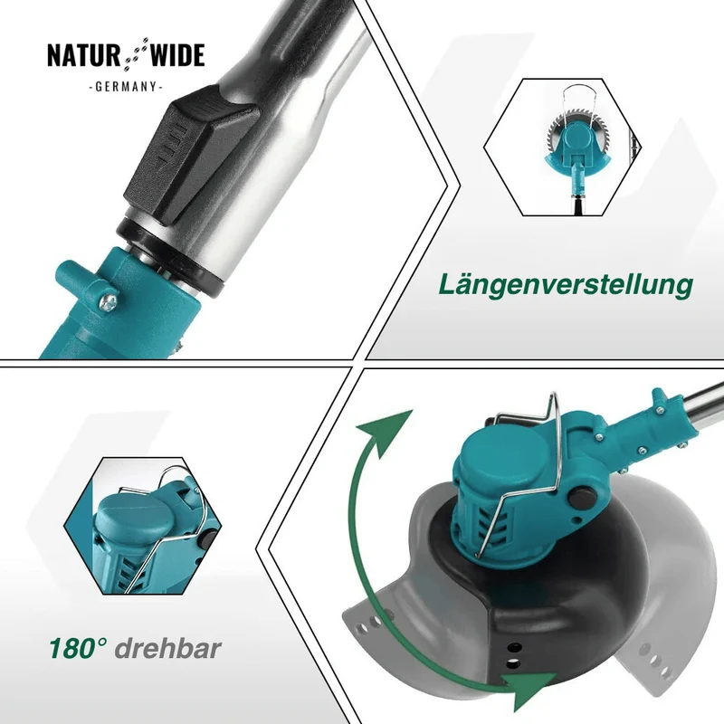 Elektrischer Rasentrimmer 2-in-1