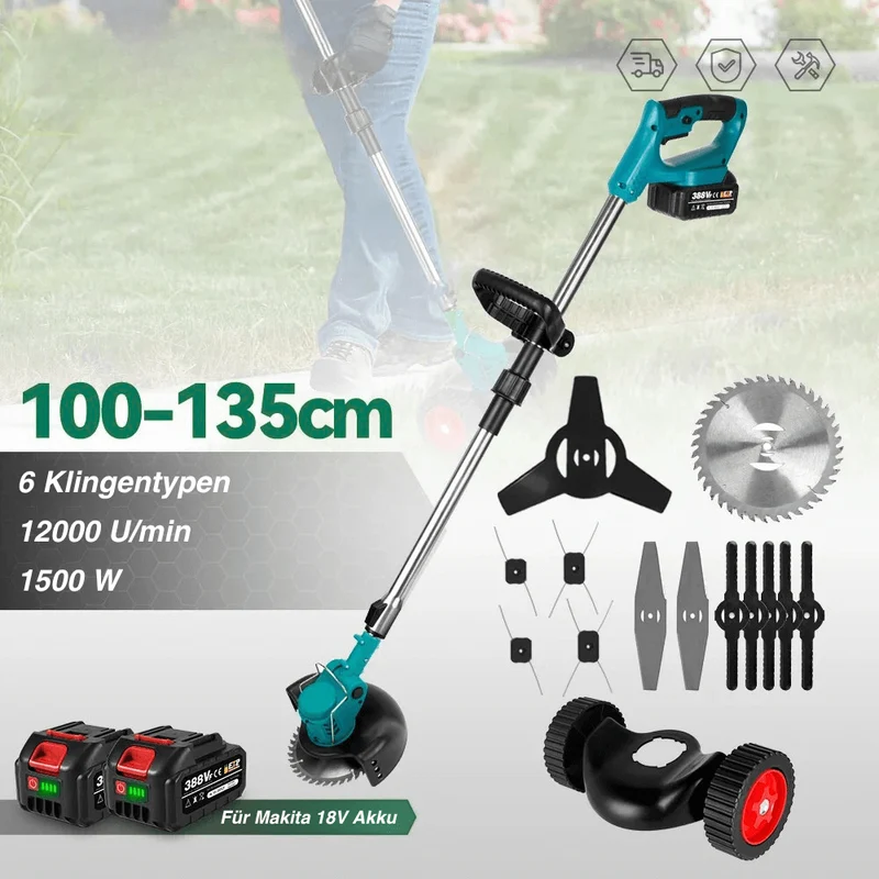 Elektrischer Rasentrimmer 2-in-1
