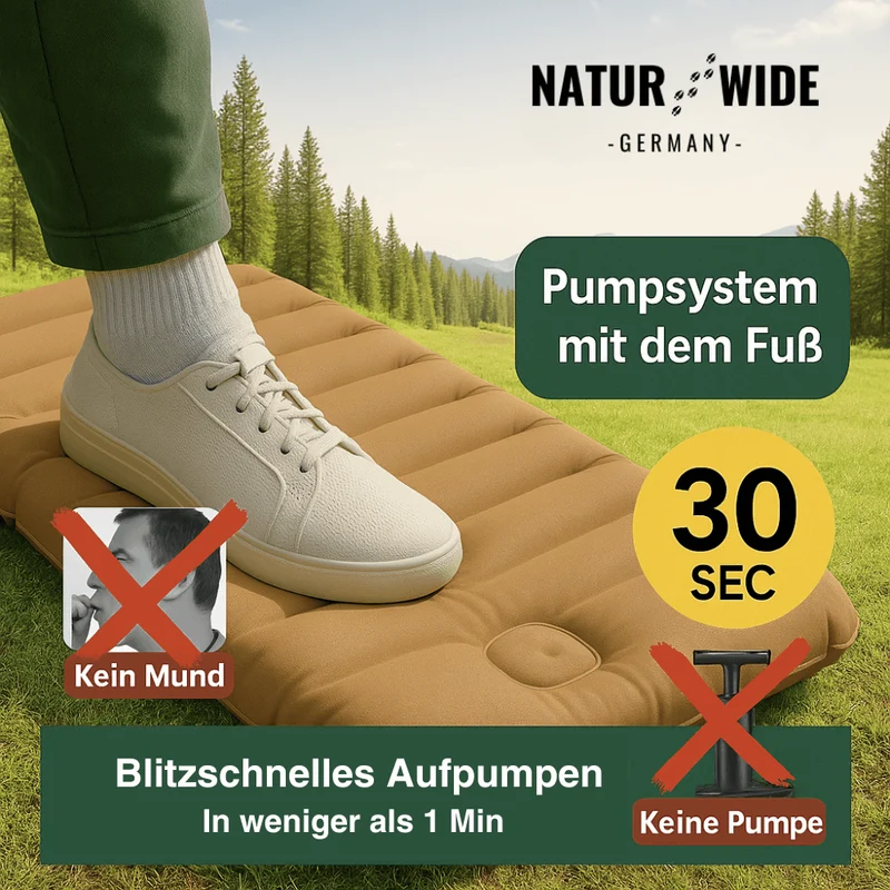 Ultraleichte Isomatte Pro Edition – Ideal für jedes Abenteuer unterwegs