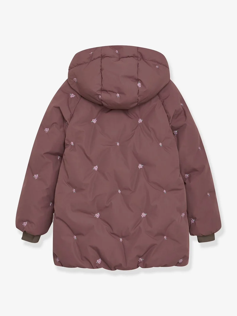 Steppjacke mit Stickerei. rosenholz | En Fant
