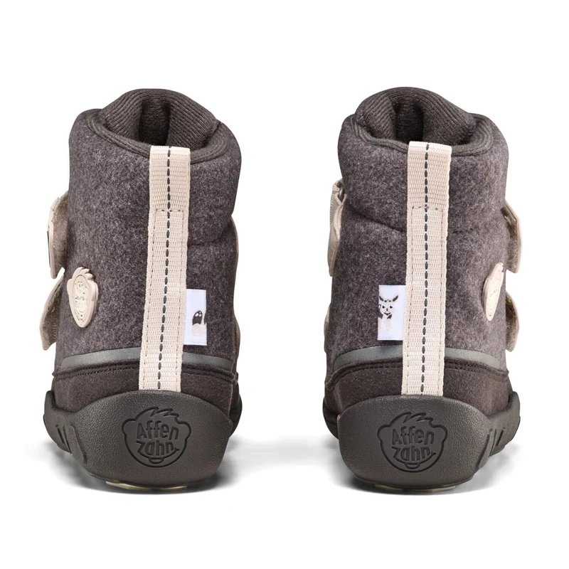 Winterbarfußschuh für Kinder - Nashorn
