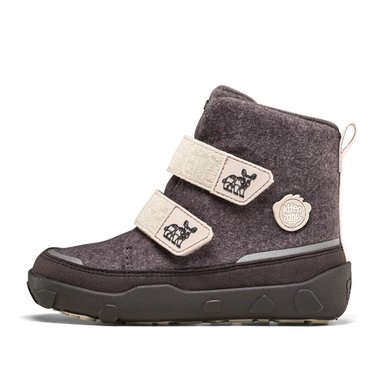 Winterbarfußschuh für Kinder - Nashorn