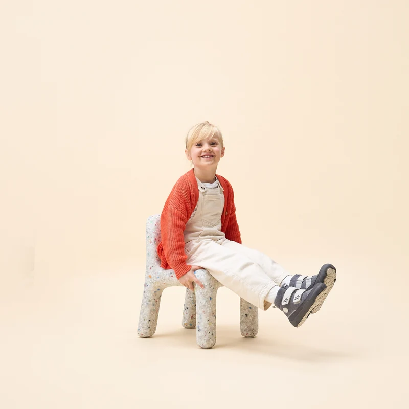Winterbarfußschuh für Kinder - Nashorn