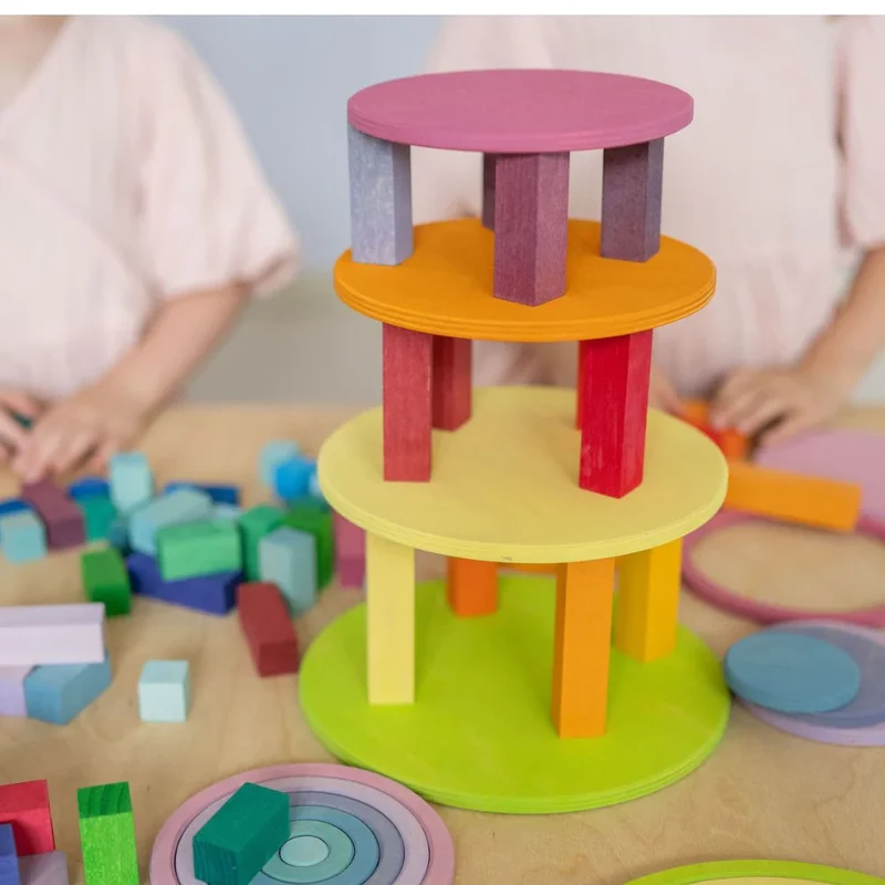Konzentrische Kreise und Ringe Pastell | Grimms