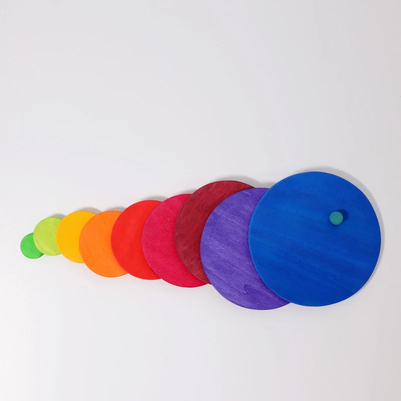 Konzentrische Kreise und Ringe Bunt | Grimms
