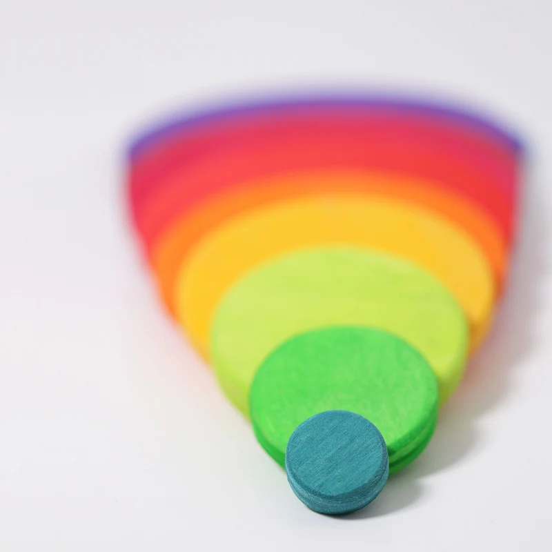 Konzentrische Kreise und Ringe Bunt | Grimms