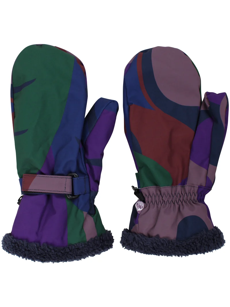Danehandy Mittens Grey Plum TROPS