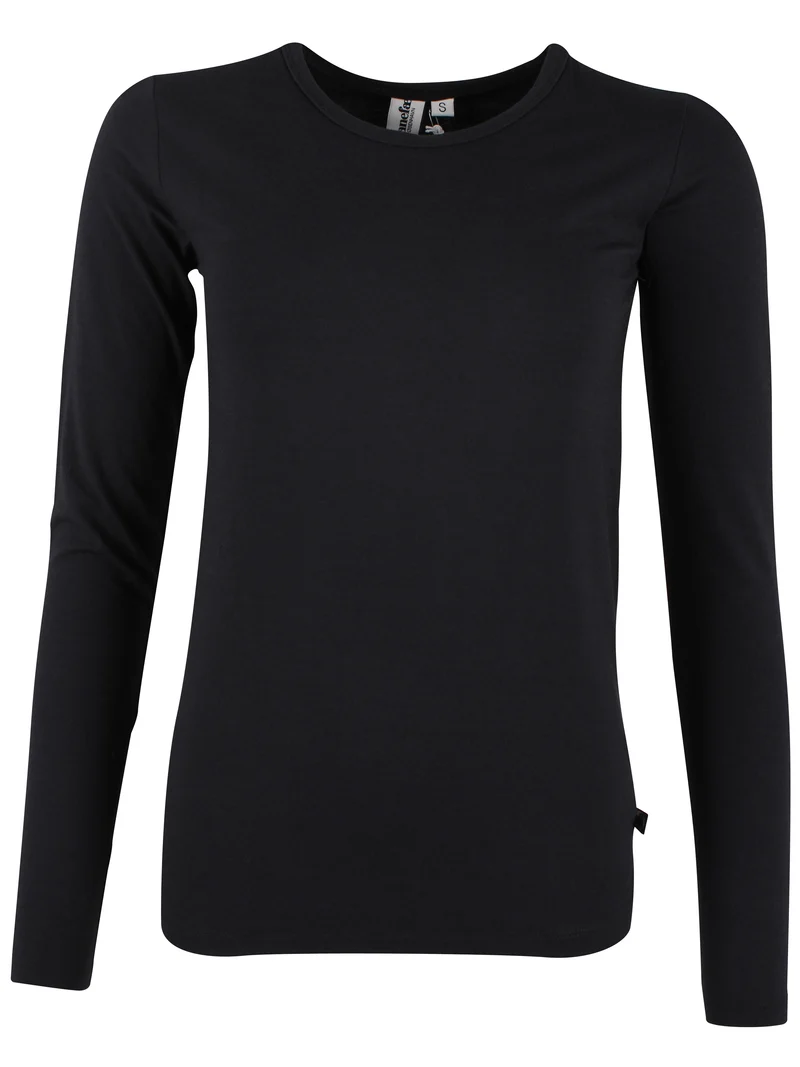 ESS - Danepleasure Wool LS Tee Black