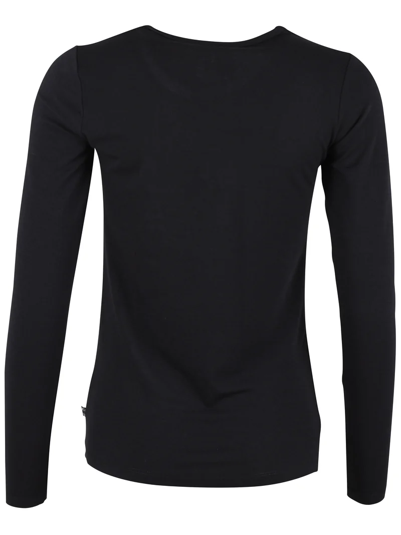 ESS - Danepleasure Wool LS Tee Black