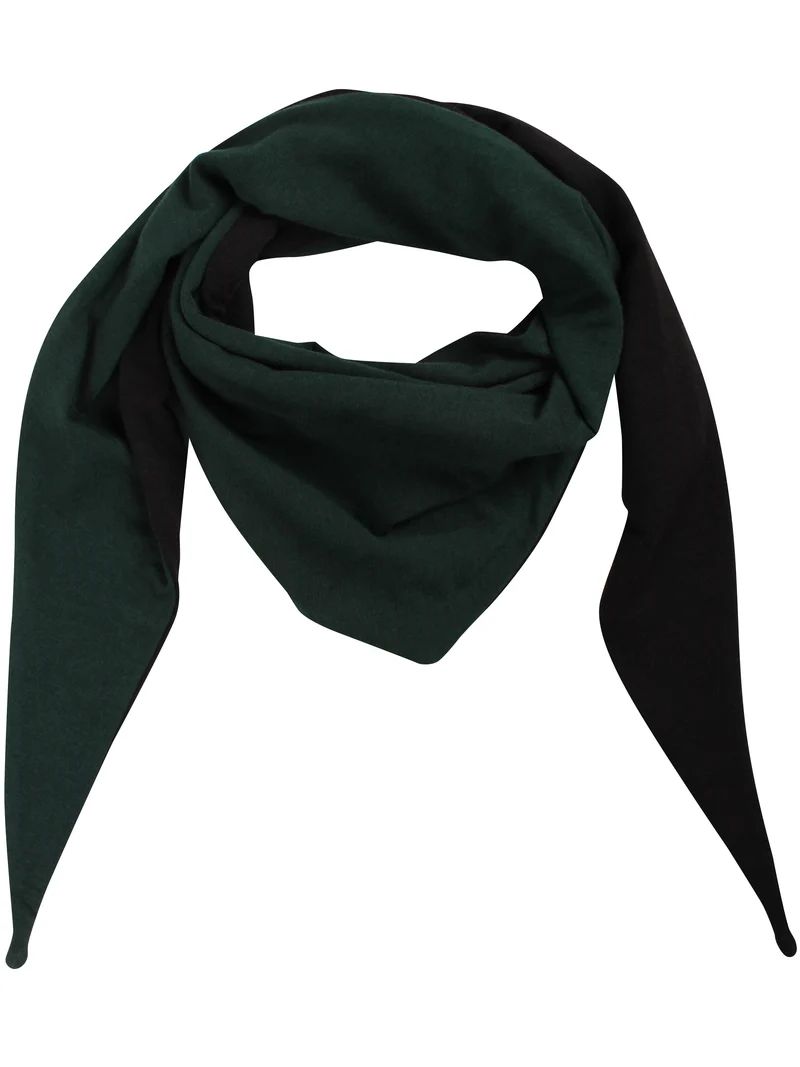 ESS - Danerooster Wool Scarf Dark Forest/Black