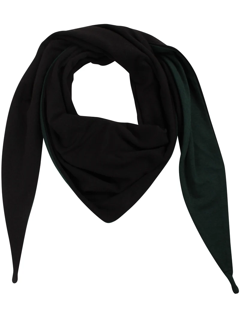 ESS - Danerooster Wool Scarf Dark Forest/Black